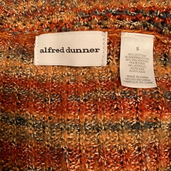 Alfred Dunner Multi color cardigan - Picture 3 of 3